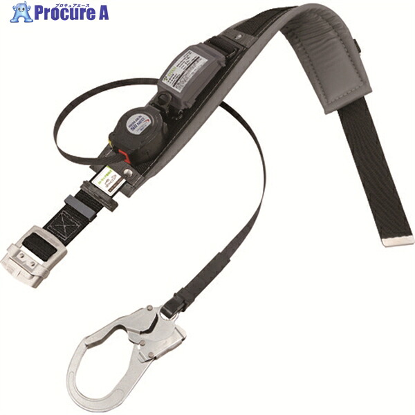 タイタン REELOCK S2NEOライト ロック装置付巻取器式胴ベルト ブラック PRO補助ベルト付 SLN505-PRO-BL 1本 ▼195-2193 ｜プロキュアエース