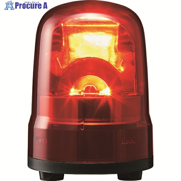 PATLITE 回転灯 Φ100 M1 キャブ R SKH-M1J-R 1台 ▼215-9235 |プロキュアエース