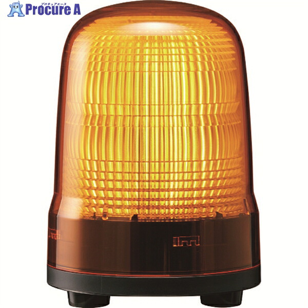 PATLITE 表示灯 Φ100 M1 端子台 ブザー Y SL10-M1KTB-Y 1台 ▼215-9308
