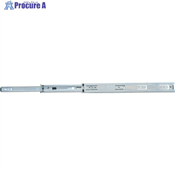 TRUSCO 中荷重用 457mm 2本セット 三段引きスライドレール SL8400-18-2SET 1S ▼257-2057