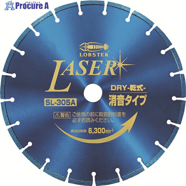 エビ 金剛石截断機 NEWレーザ(乾式) 305粍穴径30.5粍 SL305A305 1枚 ▼399-2373  ●YA513