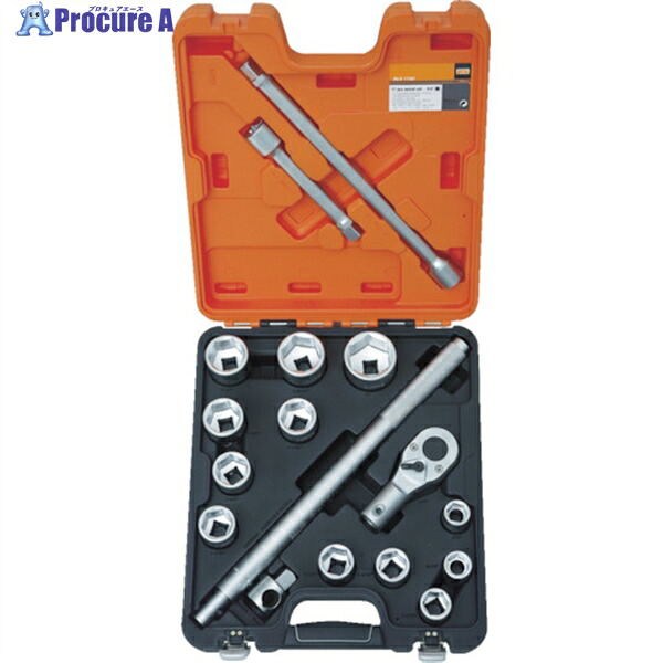 BAHCO インチソケットセット 3/4 差込角19mm SLX17AF 1S ▼437-1356 ｜プロキュアエース