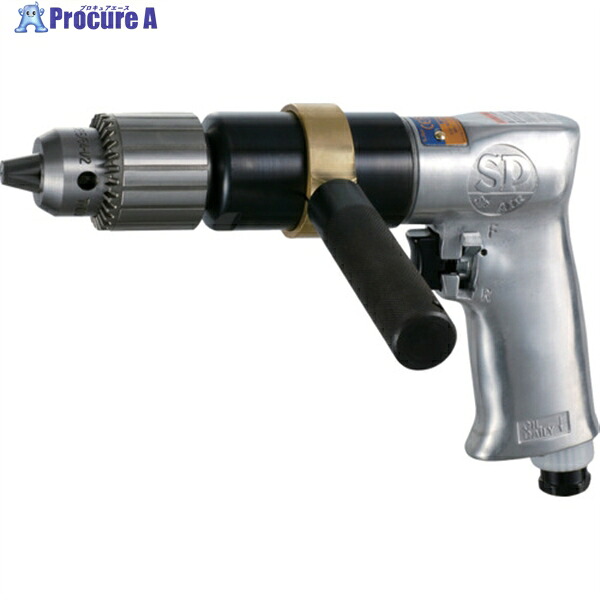 SP エアードリル13mm(正逆回転機構付) SP-1527 1個 ▼541-4873