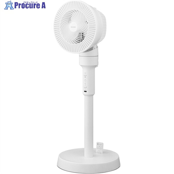 IRIS 299948 サーキュレーター扇風機 ACスタンドファン マイコン式 ホワイト STF-AC15TEC-W 1台 ▼610-2720