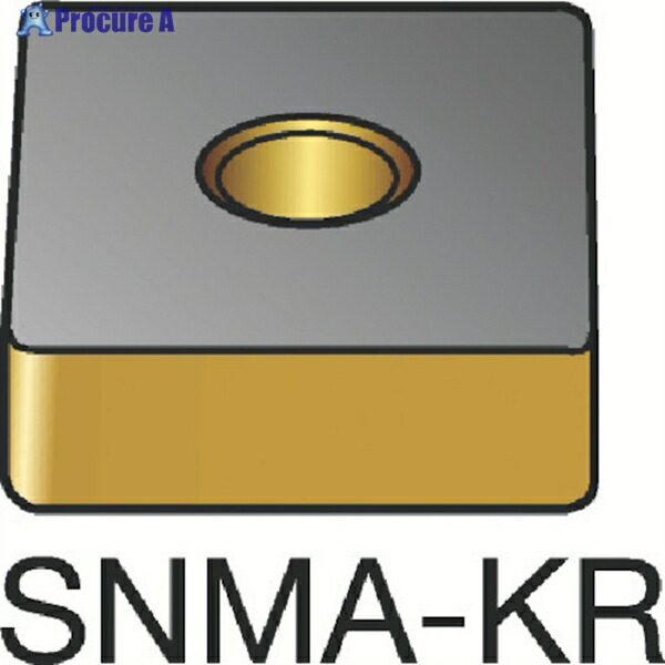 SANDVIK T-Max P 旋削用ネガチップ(110) 3210 SNMA 12 04 08-KR 3210 (110) 10個 ▼615-2147 ●KO521