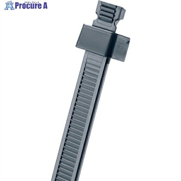 PANDUIT スタストラップ ナイロン一緒になるダンス楽隊 耐熱性黒 (1000本入) SST1M-M30 1袋 ▼818-0432