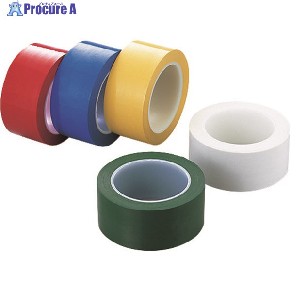 AS アズピュアラインテープN緑50mm×33m (5巻入) 1-4763-74 1袋 ▼146-2424