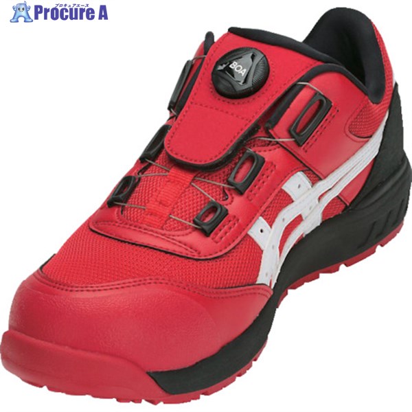 ASICS ウィンジョブCP209 BOA クラシックレッド&times;ホワイト 28.0cm 1271A029.602-28.0 1足 ▼148-7481 ｜プロキュアエース
