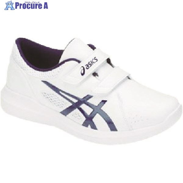 ASICS NURSEWALKER203 ホワイト×ピーコート 21.5cm 1271A032.101-21.5 1足 ▼161-5701