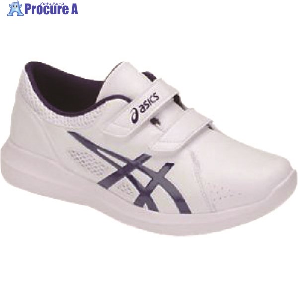 ASICS NURSEWALKER203 ホワイト×ピーコート 29.0cm 1271A032.101-29.0 1足 ▼161-5715
