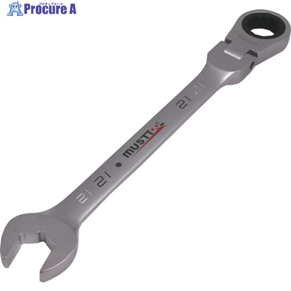 MUSTTOOL シャークフレキギアレンチ 21mm MWS-F21 12363 1丁 ▼231-4050