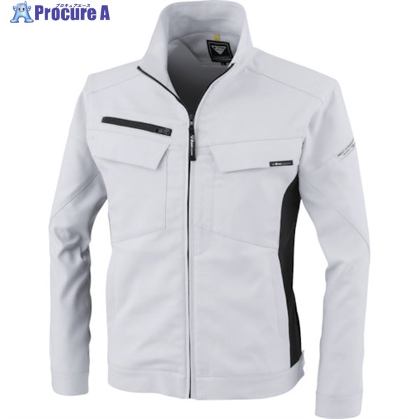 XEBEC 長袖ブルゾン1500-22-L シルバーグレー 1500-22-L 1着 ▼335-0923