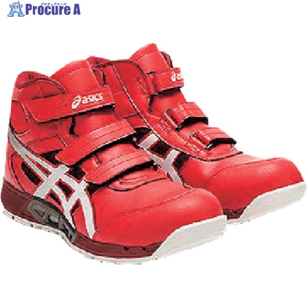 ASICS ウィンジョブCP308 AC クラシックレッド×ホワイト 24.5cm 1271A055.600-24.5 1足 ▼359-3626