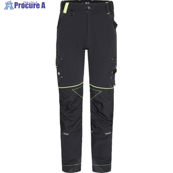 NORTHWAYS 【売切廃番】ワークパンツ “サーシャ” ブラック Lサイズ 1388-BL-L 1着 ▼381-9934