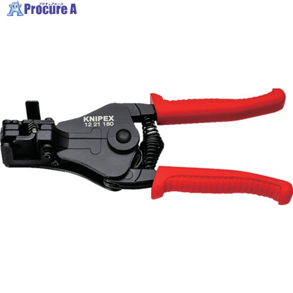 KNIPEX ワイヤーストリッパー 180mm 1221-180 1丁 ▼446-7205