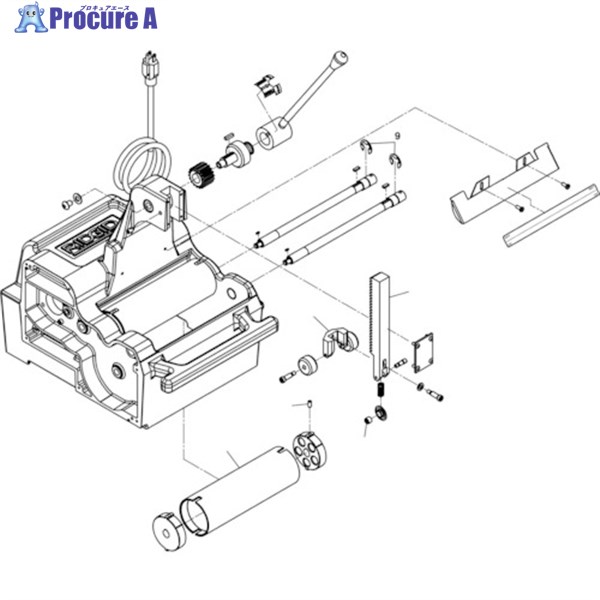 RIDGID 【売切商品】高速管端処理機用パーツ アーバー 122XL用 13163 1パック ▼788-1436 ｜プロキュアエース
