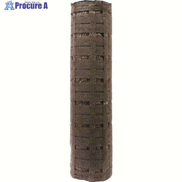 TRUSCO 美観間仕切りネットフェンス ロール ブラウン 80cm×100m TBNF-08100-BR 1巻 ▼103-9721