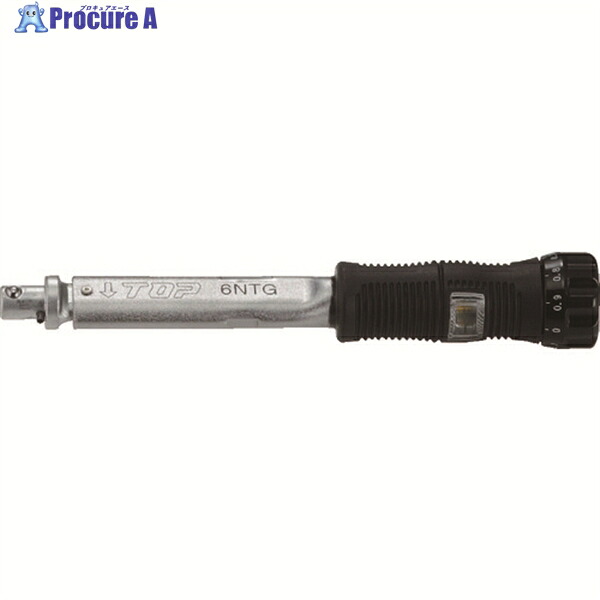 TOP グリップ付プリセット形トルクハンドル 調整範囲2～6N・m T-6NTG 1本 ▼168-0267 14,327円