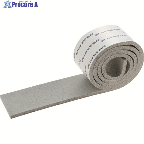 TRUSCO タフロングEPDMテープ グレー5mmX75mmX10m TAFLG-575-10M 1巻 ▼207-6043