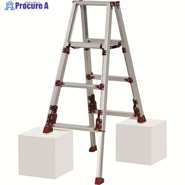 PiCa 上部操作式四脚アジャスト式専用脚立 SXJ型 SXJ-120A 1台 ◇▼208-3192 ｜プロキュアエース