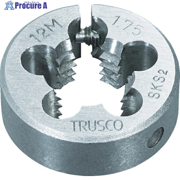 TRUSCO 丸ダイス 細目 75径 M36X2.0(SKS) T75D-36X2.0 1個 ▼256-2401 ｜プロキュアエース