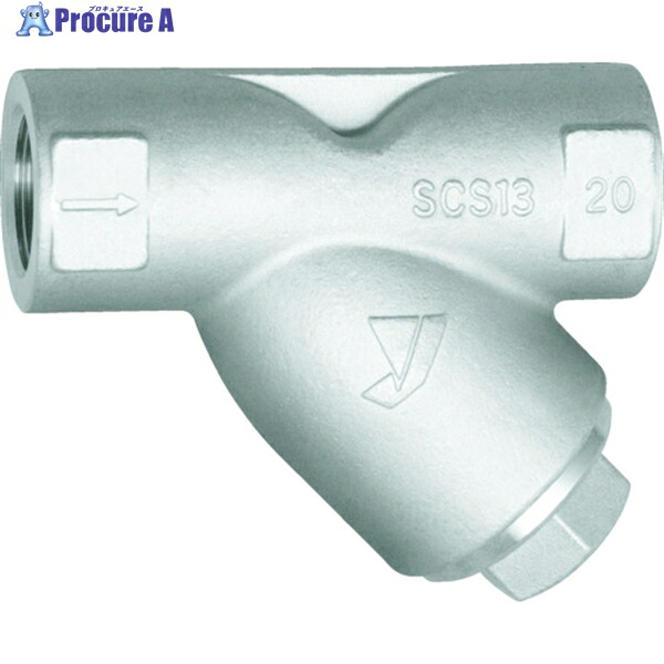 YOSHITAKE Y形ストレーナ(ステンレス鋳鋼) 80メッシュ 呼び径:40A、11/2B SY-17-80M-40A 1個 ▼382-5302 18,764円