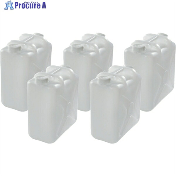 TRUSCO 両口ポリタンク(扁平缶) ノズル無 20L(5個まとめ買い) T0207-P5 1パック ▼394-3279 8,333円