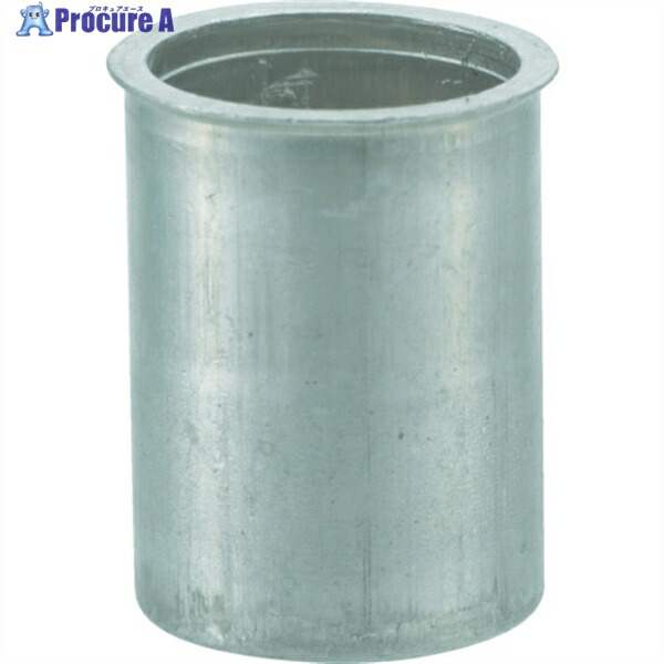 TRUSCO クリンプナット薄頭軽銀 板厚2.5 M10X1.5 500個入 TBNF-10M25A-C 1箱 ▼409-7203