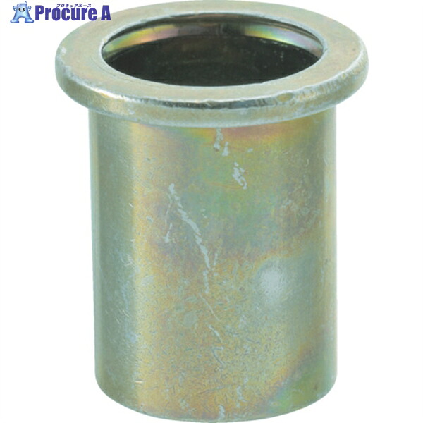 TRUSCO クリンプナット平頭ステンレス 板厚4.0 M8X1.25 100入 TBN-8M40SS-C 1箱 ▼409-7271