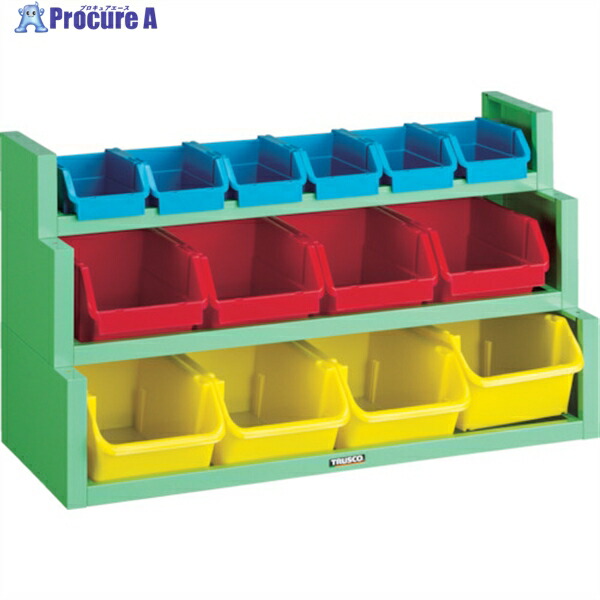 TRUSCO 入れもの仕合わせ仕掛ける 875×375×505 TC-300N 1S ◇▼414-4058