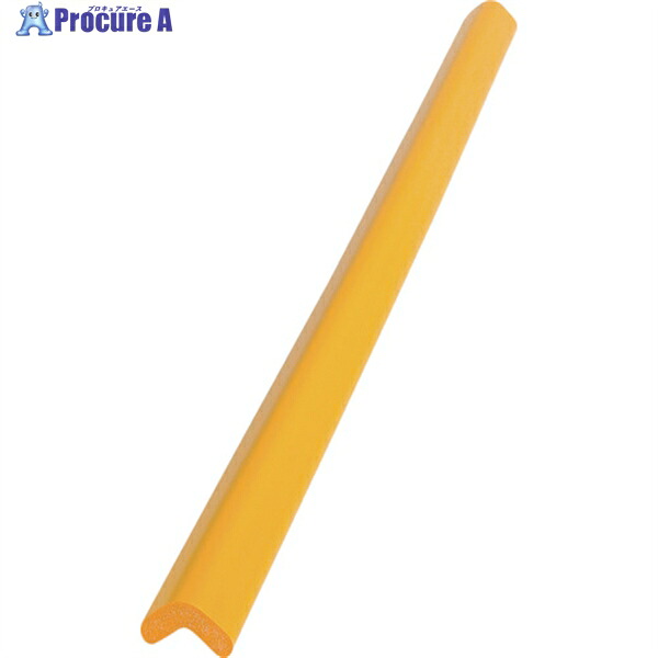 TRUSCO 安心クッション L字型 大 10本入り イエロー T10AC-02 1袋 ▼415-6731