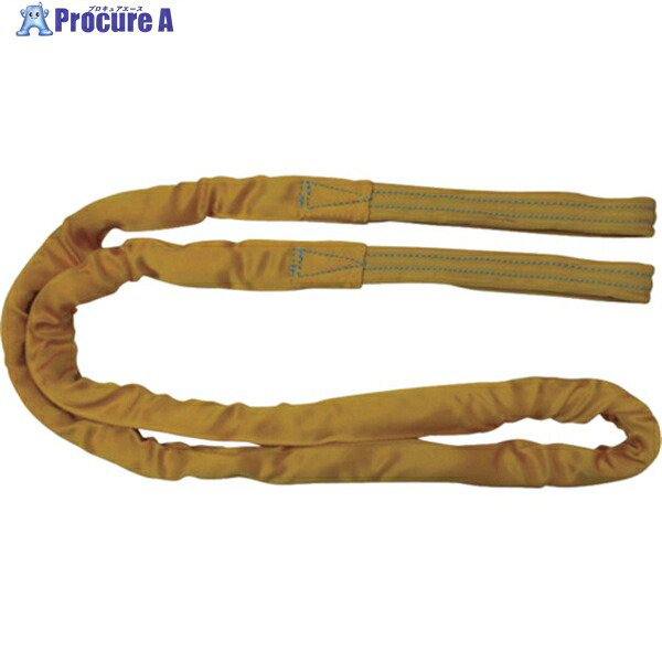TESAC ブルースリングソフトE形(両端アイタイプ)荷重3.2t 全長4m(JIS規格品) TBSE3.2TX4M 1本 ▼433-4213