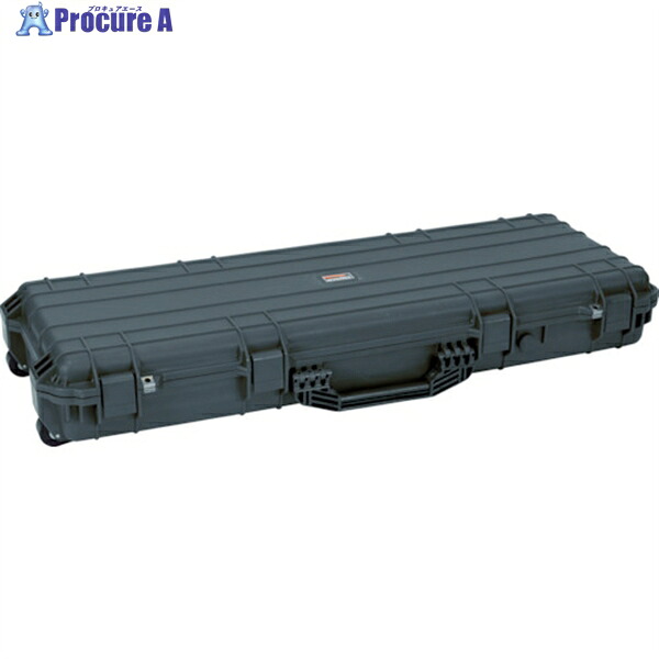 TRUSCO プロテクターツールケース(ロングタイプ・キャスター付) 黒 TAK-1133BK 1個 ▼488-7468 |プロキュアエース