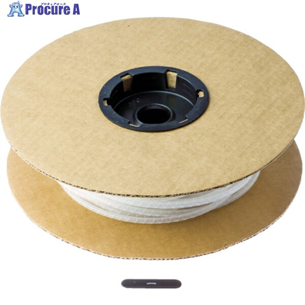 PANDUIT スパイラルラッピング ポリエチレン 自然的 T38F-C 1巻 ▼731-5651