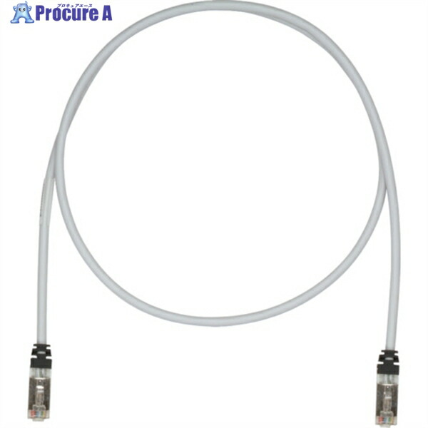 PANDUIT CAT6A/CAT6 シールドパッチコード 25m ライトグレー STP6X25MIG STP6X25MIG 1本 ▼818-0482 - 商品メイン画像