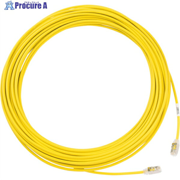 PANDUIT カテゴリ6A細径シールドパッチコード 20m 黄 STP28X20MYL 1本 ▼829-1310 ｜プロキュアエース
