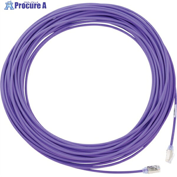 PANDUIT カテゴリ6A細径シールドパッチコード 30m 紫 STP28X30MVL 1本 ▼829-1311 ｜プロキュアエース
