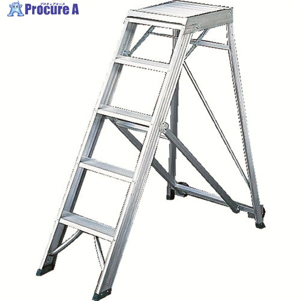 TRUSCO 折りたたみ式御役目用踏み台 高さ1.50m TDAD-150 1台 ◇▼115-7856 ※車上乗り合い船
