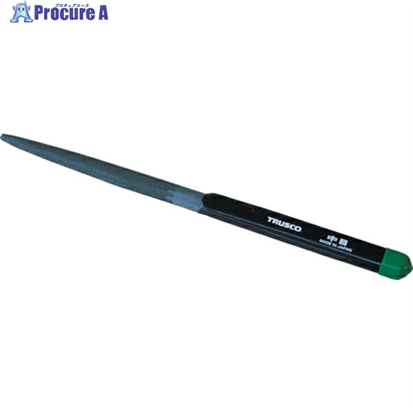 TRUSCO 組ヤスリ 半丸 荒目 10本セット 全長185mm(10本組サイズ) THA010-01 1S ▼151-5217