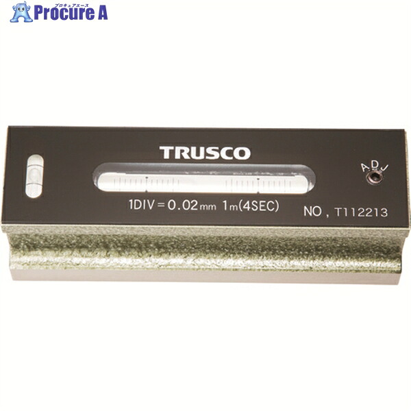 TRUSCO 平形精密水準器 寸法150 感度0.02 TFL-B1502 1個 ▼232-6701 ｜プロキュアエース
