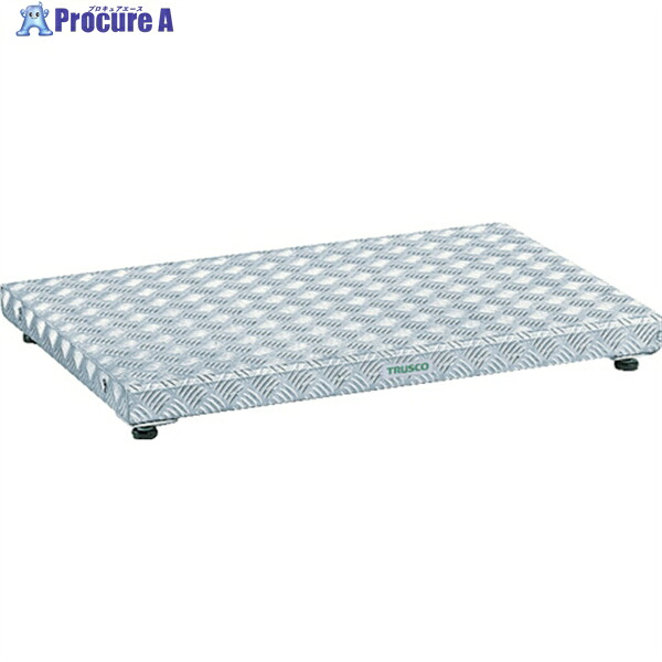 TRUSCO 低床式アルミ製ステップ 900X600XH90～120 TFS-0960AL 1台 ▼277-5786 43,255円