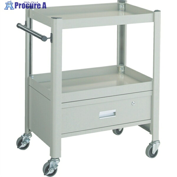 TRUSCO コンビネーションワゴン 643X427XH880 1段引出付 TCW-81C1 1台 ▼301-5157 ｜プロキュアエース