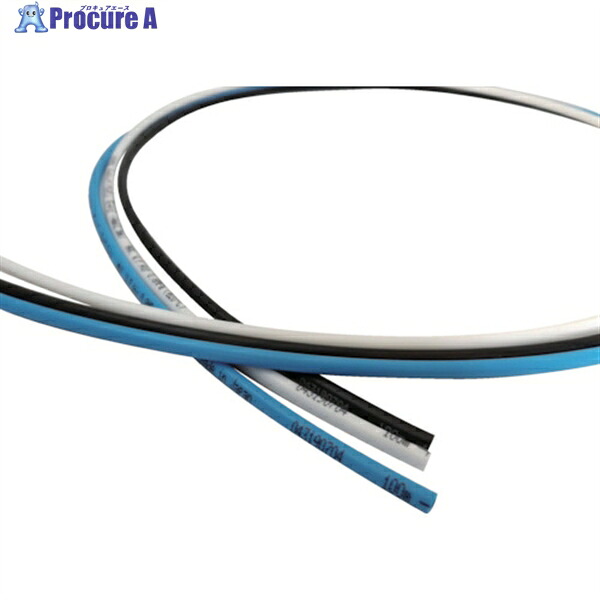 チヨダ TEーLF 低摩耗タッチチューブ 8mm/100m 白 TE-8-LF-W-100 1巻 ▼385-8975