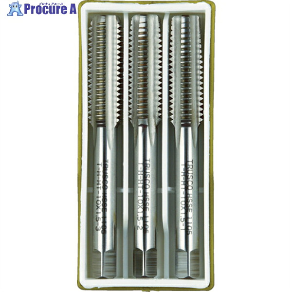 TRUSCO ハンドタップセット HSS-E M16X2.0 T-H-HT-M16X2.0-S 1S ▼391-2221