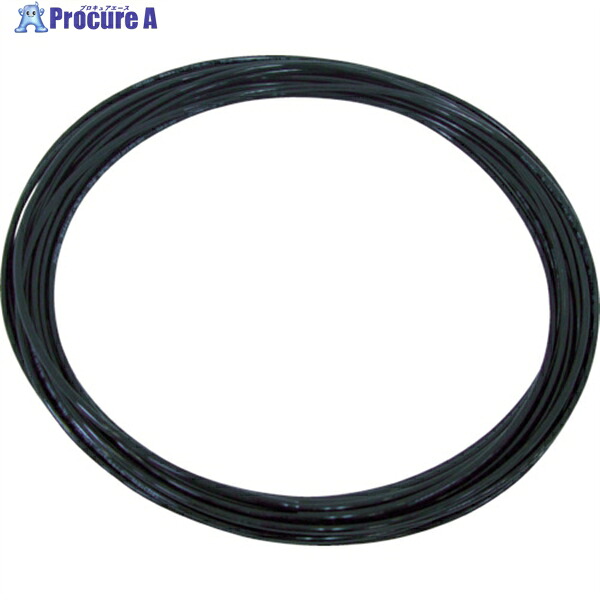 チヨダ TEタッチチューブ 16粍/20m 黒 TE-16-20 BK 1巻 ▼485-5761