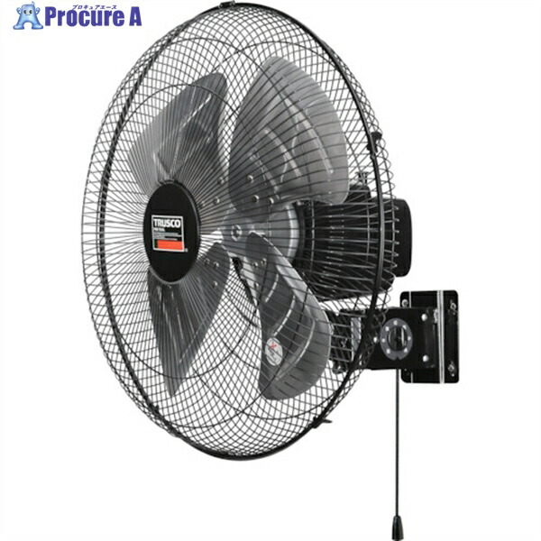 TRUSCO 全閉式工業プラント扇 ジェネラルファン 飾りつけ手合い 軽銀ハネ 黒いこと TFBA-45W-BK 1台 ▼610-2753