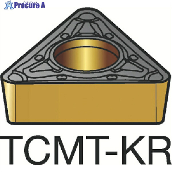 SANDVIK コロターン107 旋削用ポジチップ(120) 3205 TCMT 16 T3 12-KR 3205 (120) 10個 ▼695-1465 ●KO521