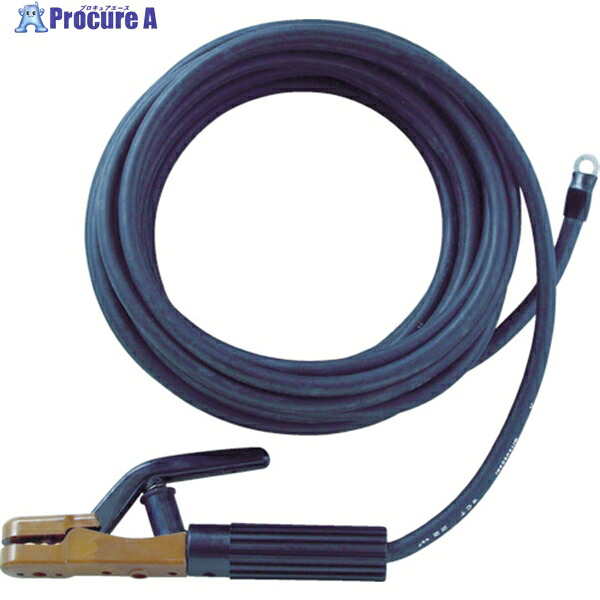 TRUSCO キャブタイヤケーブル ホルダ丸端子付 5m TCT-2205KH 1S ▼754-6751