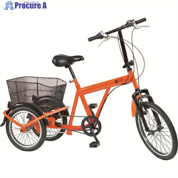 楽天市場】TRUSCO 構内・災害時用ノーパンク三輪自転車 