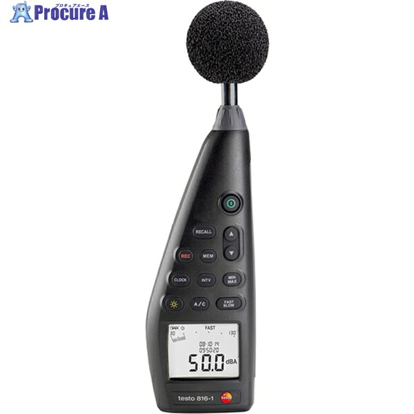 TESTO 決まり切った耳障りな音計 testo 816-1 TESTO816-1 1台 ▼820-7541